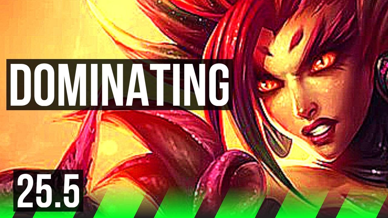 ZYRA vs DARIUS (JGL) | 6/0/9, Dominating | KR Challenger | 25.5