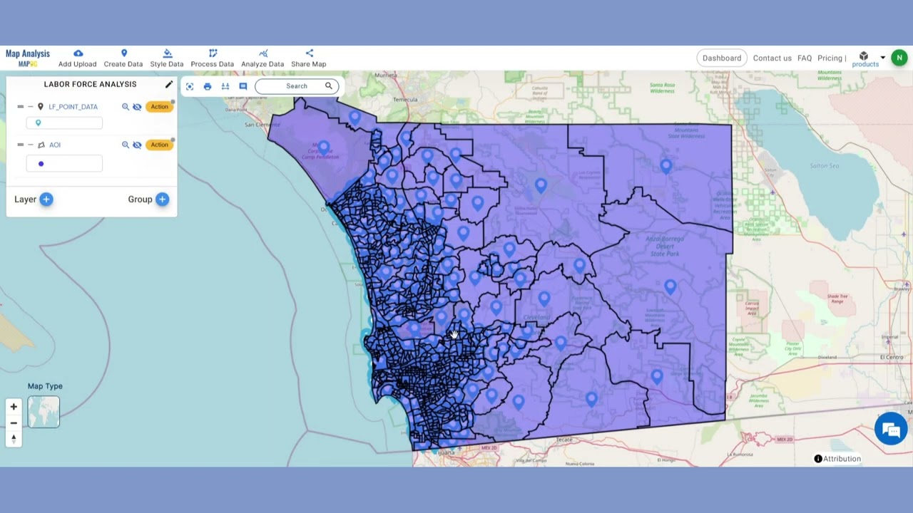 Joining Labor Force Data to Areas of Interest Using Attribute Join! #GISMapping #DataIntegration