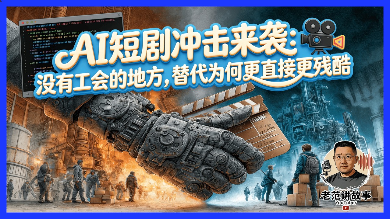 AI短剧冲击来袭：没有公会的地方，替代为何更直接更残酷