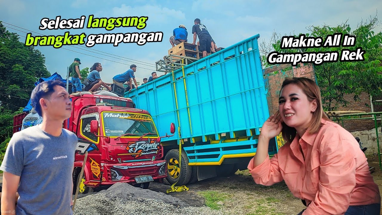 Makne Arek-arek ALL IN GAMPINGAN🔥 Selesai Loading Langsung OTW Gampangan 