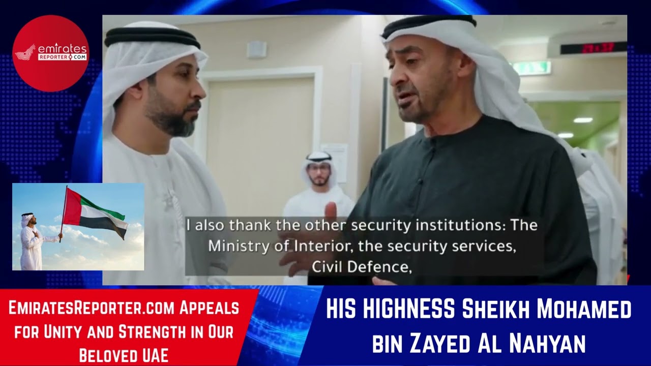 THE UAE WILL EMERGE MORE STRONGER; WE ARE NO EASY PREY- SAYS H.H SHEIKH MOHAMED BIN ZAYED AL NAHYAN