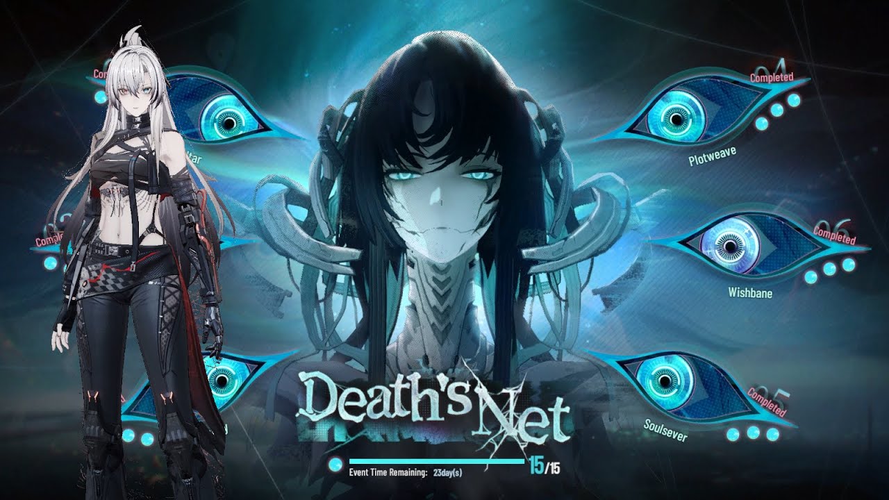 DEATH'S NET | Challenge Mode w/ Darkflow Alpha CW | Punishing Gray Raven