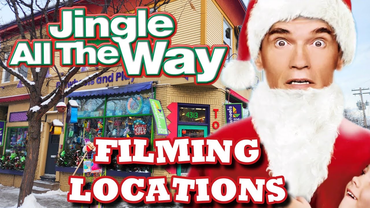 Where They Filmed JINGLE ALL THE WAY Then & NOW | Christmas Classics?