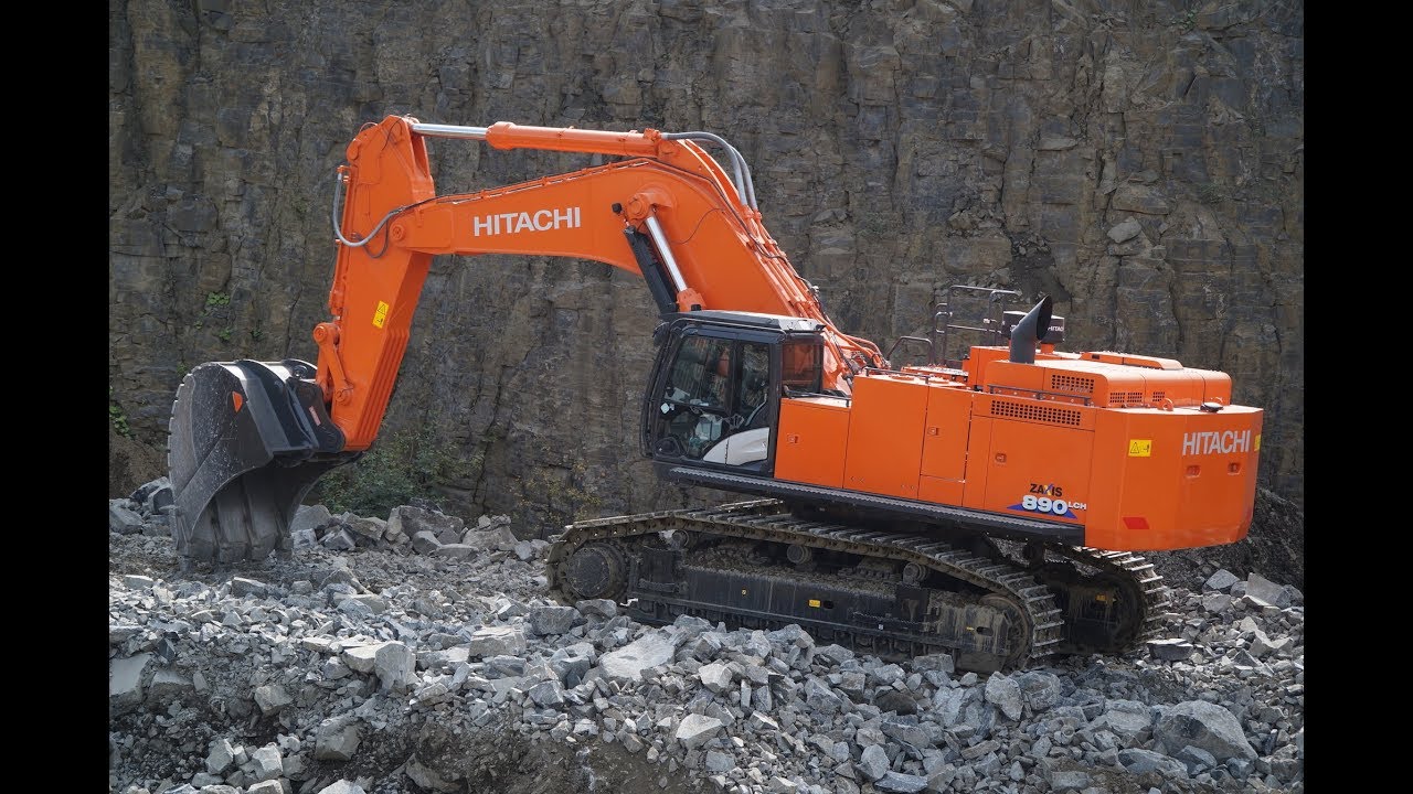 STEINEXPO 2017: Hitachi Zaxis 890 LCH-6