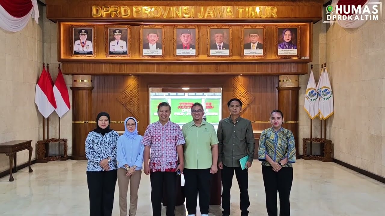 Banmus DPRD Kaltim Melakukan Kunjungan Kerja ke DPRD Jawa Timur