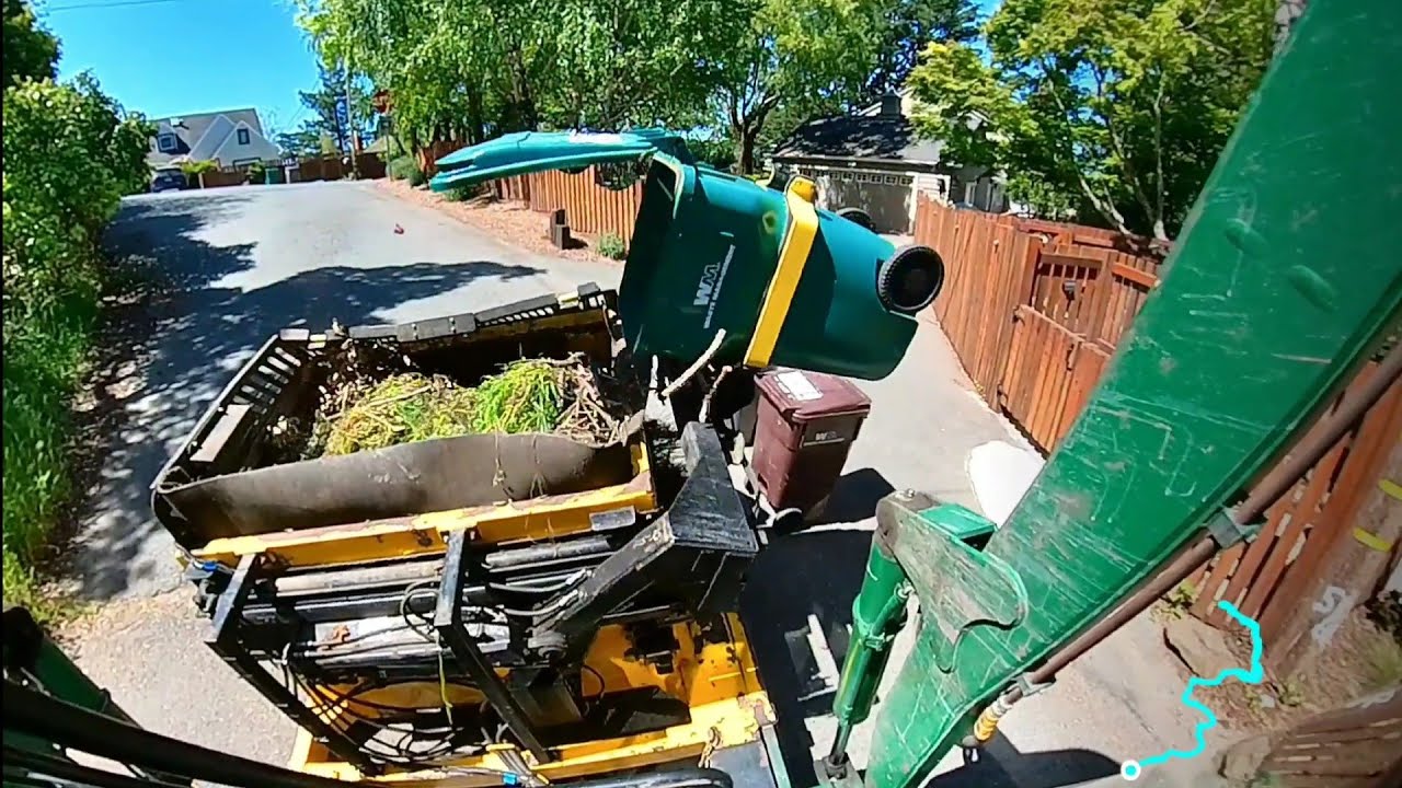 Waste Management Autocar/Heil Slamming Eagle Curotto-Can garbage truck 11