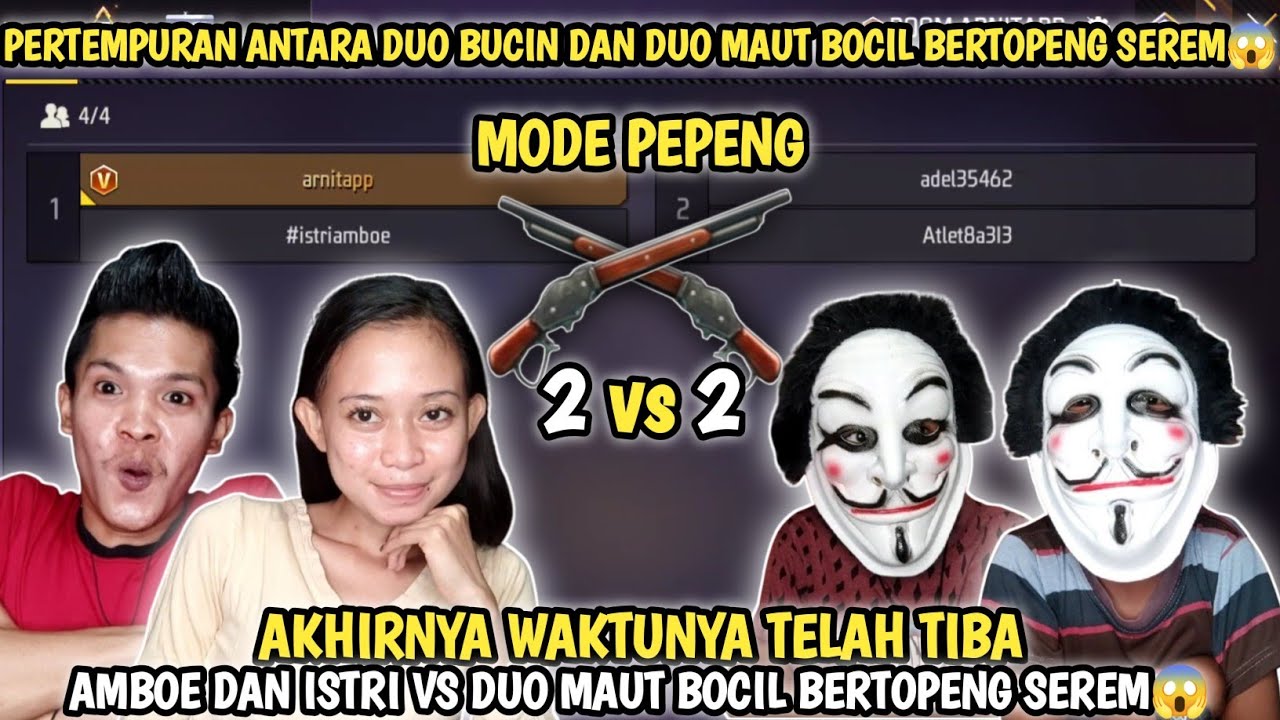 AMBOE DAN ISTRI BERSATU MELAWAN BOCIL BERTOPENG SEREM😱