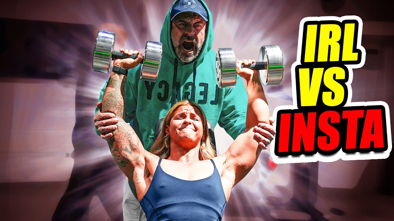 ÄR FITNESS INFLUENCERS LIKA STARKA IRL SOM PÅ INSTA? | Ashkan Aghili