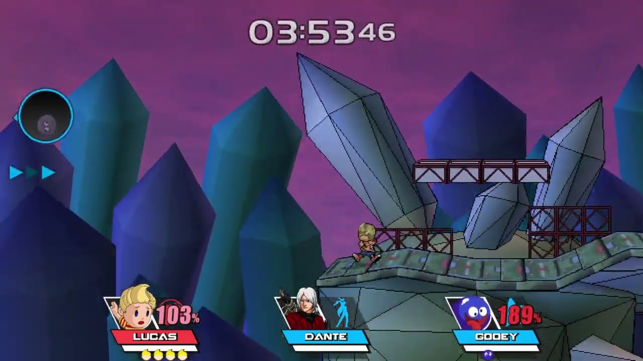 Super Smash Bros Crusade 0.9.5 - Beating Classic Mode with Lucas