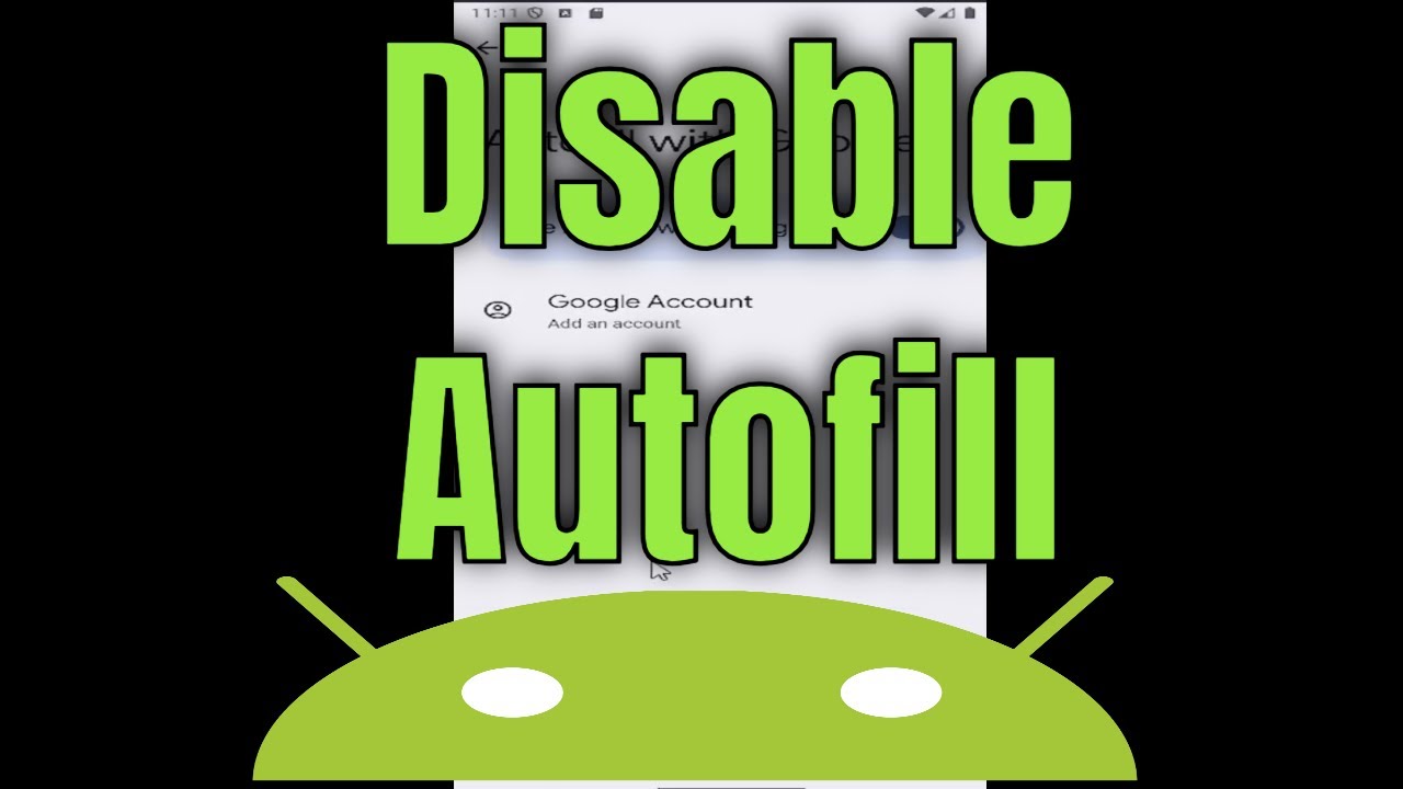 How to Disable Autofill on Android Phone [2026]