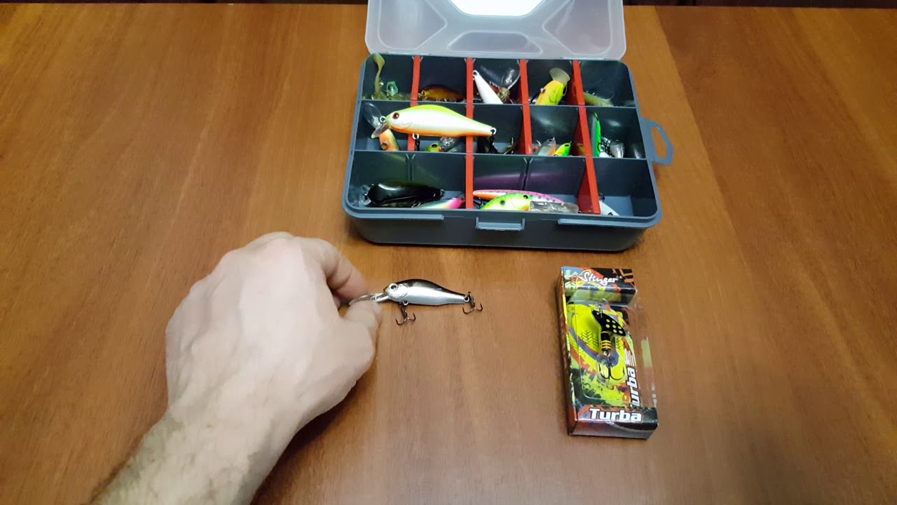 Unboxing  с воблером Zip Baits Khamsin Jr. DR и блесной Stinger  Turba по заказу Fmagazin.ru