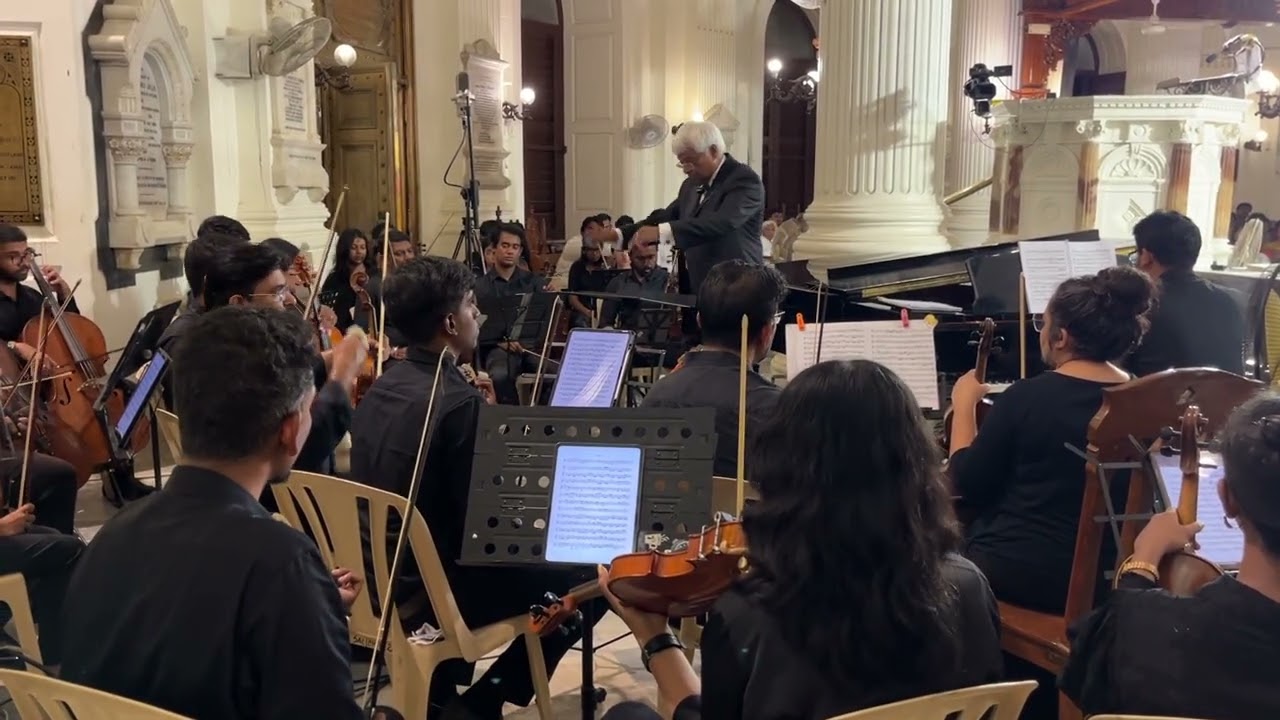 J S Bach Keyboard concerto - D minor (3rd movement) | BWV 1052