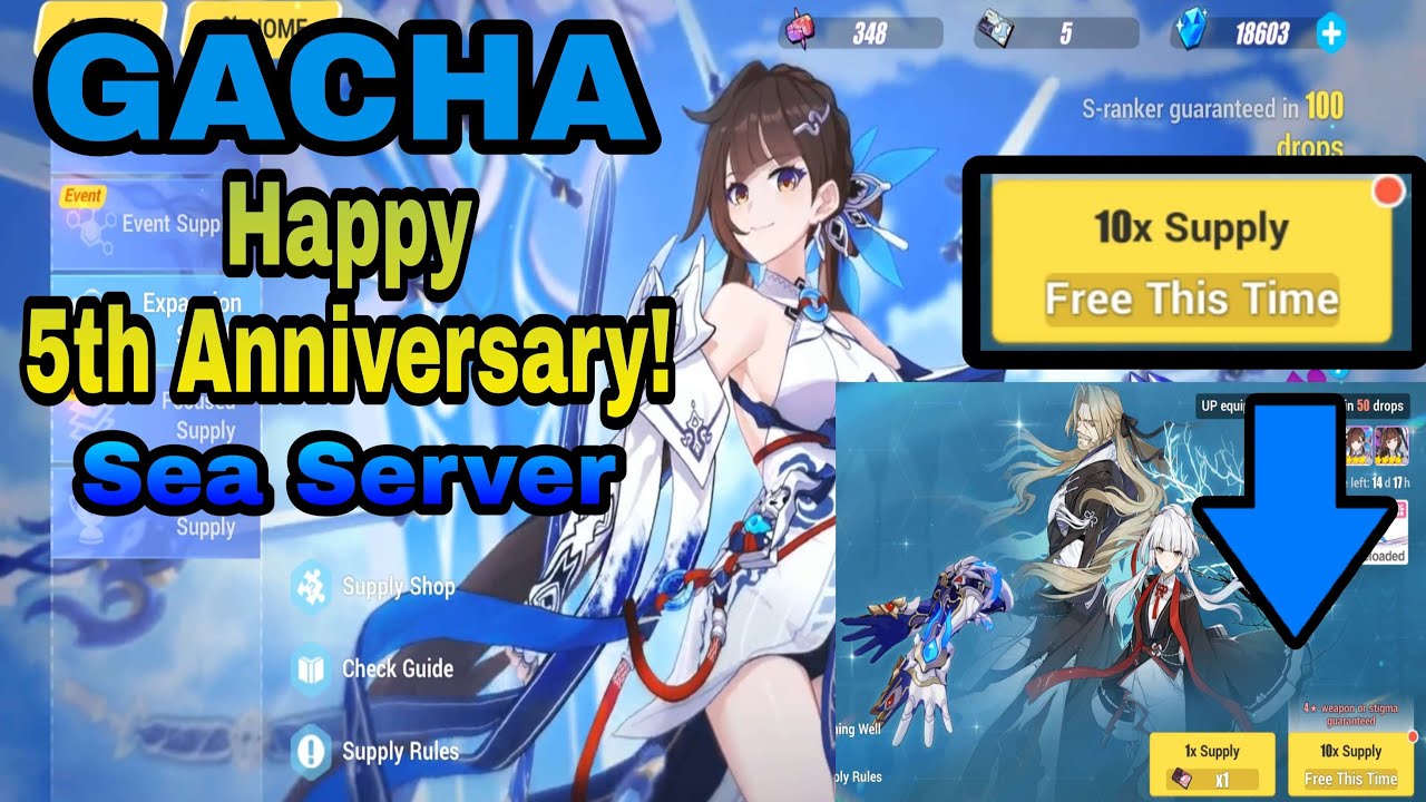 Li Sushang Is Here! And Happy 5th Anniversary! | Gacha | Honkai Impact 3rd 6.1