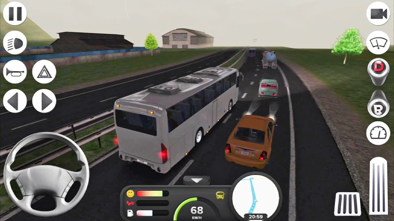 Coach Bus Simulator #5 - Android IOS gameplay
