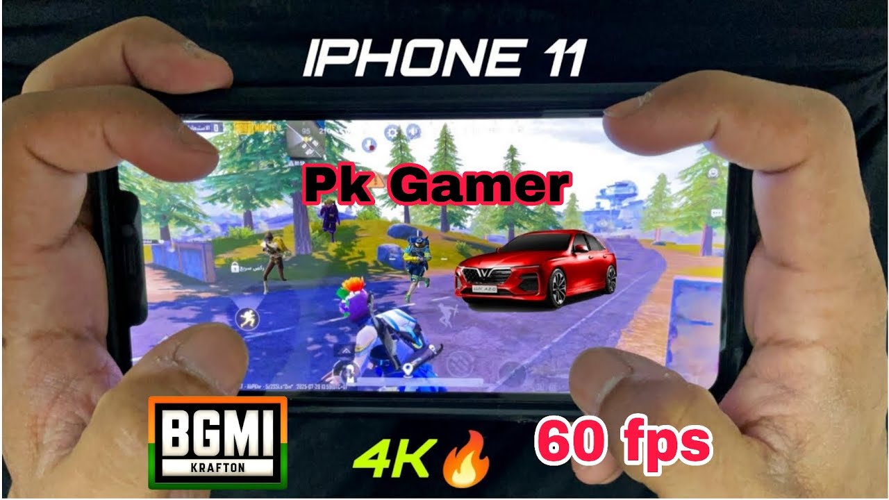 🔥 iPhone 11 BGMI FPS Test 2025 ⚡ Smooth + Extreme Gameplay #PrimeKoreGaming