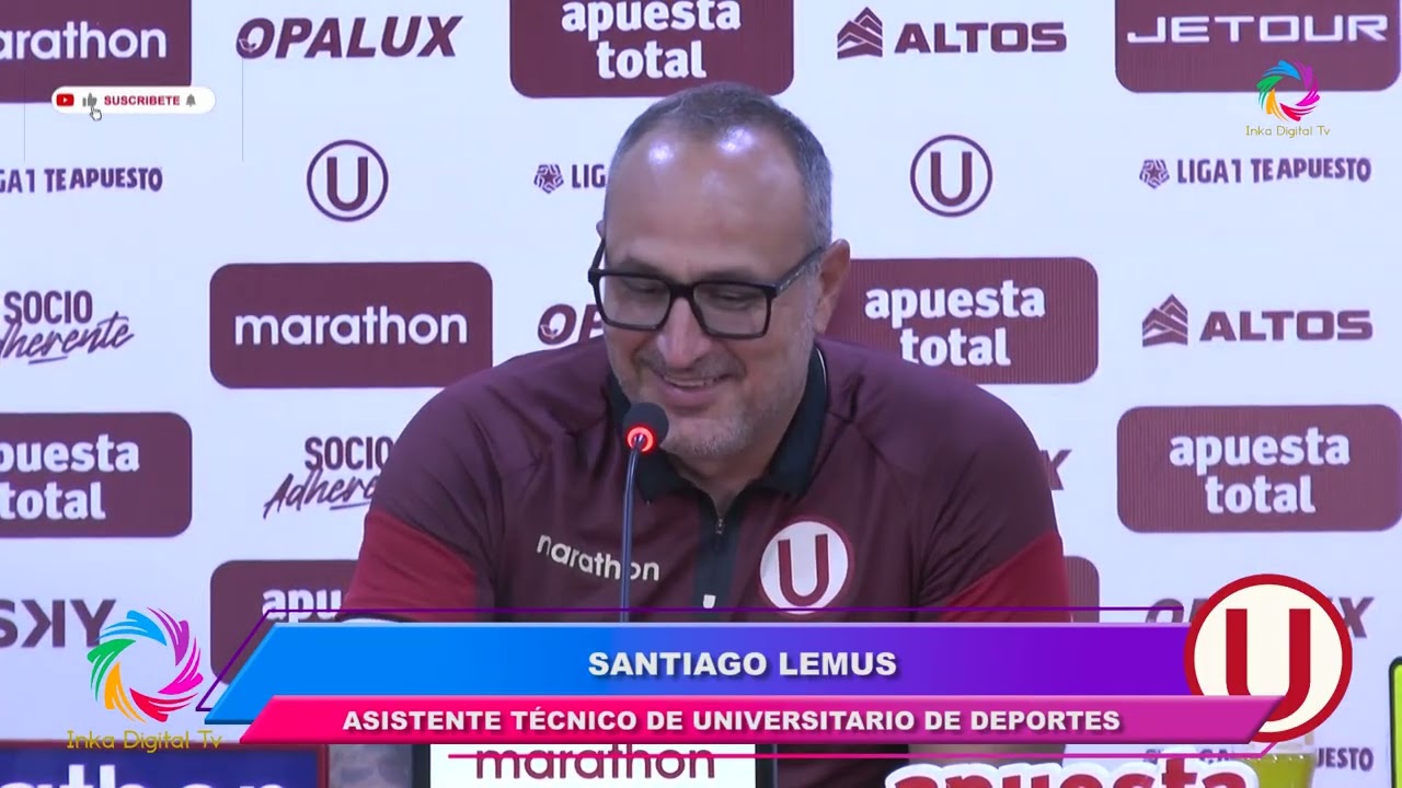 Conferencia de prensa de Universitario, luego de ganar 2 - 0 a UTC Torneo Apertura 14/03/2026