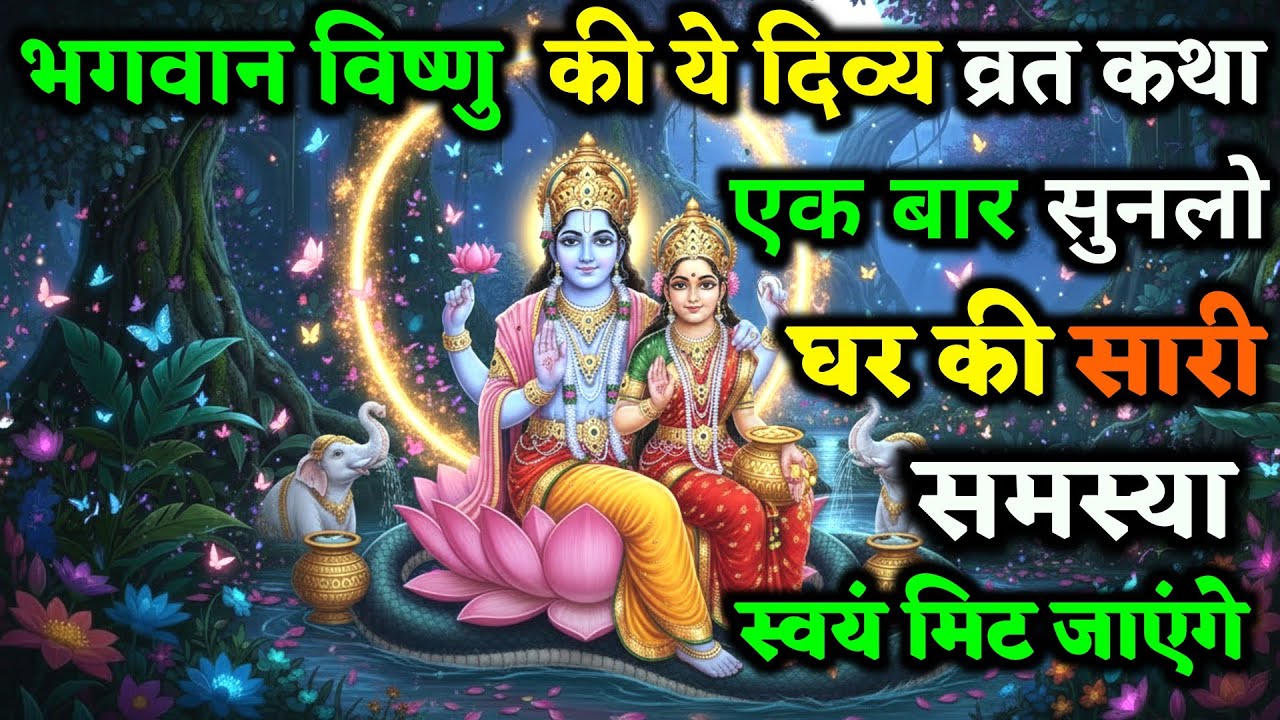 भगवान विष्णु और माता तुलसी की ये दिव्य कथा कथा एक बार सुन ली तो जीवन की सारी समस्या खत्म हो जाएगी! |