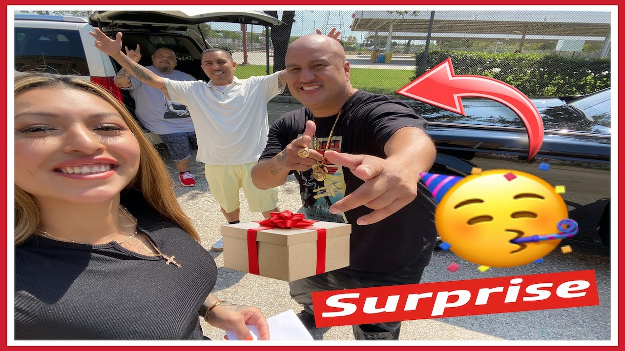 SURPRISING GOLD TOES FOR HIS BIRTHDAY!! (LucianoTV Webisode)