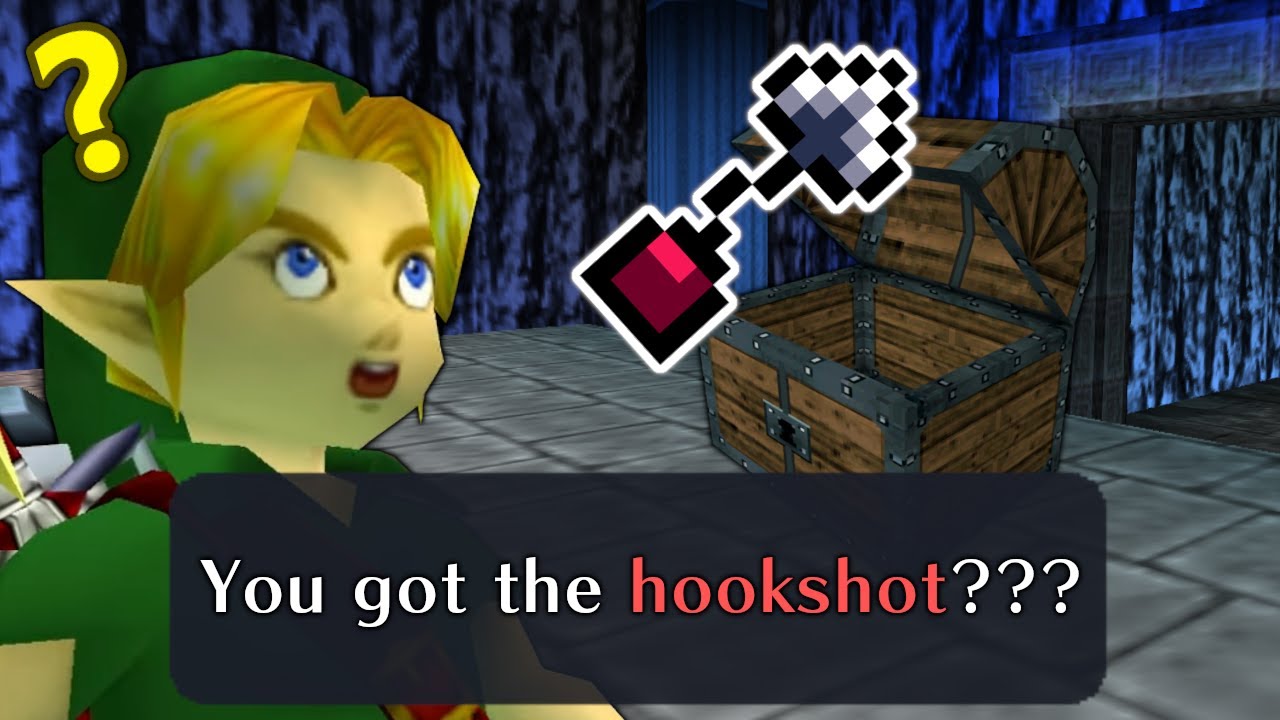 Ocarina of Time, but ALL my Items TURNED 2D!