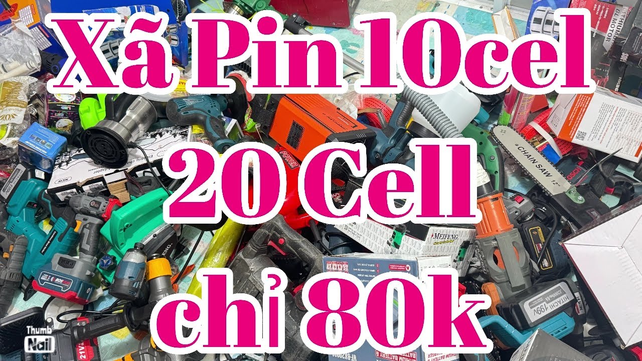 Thanh lý lô đồ cũ lộn xộn 19k búa rỉ, pin 20cell, máy khoan, máy hàn, rửa xe,mài rẻ 120k pin 15jlk