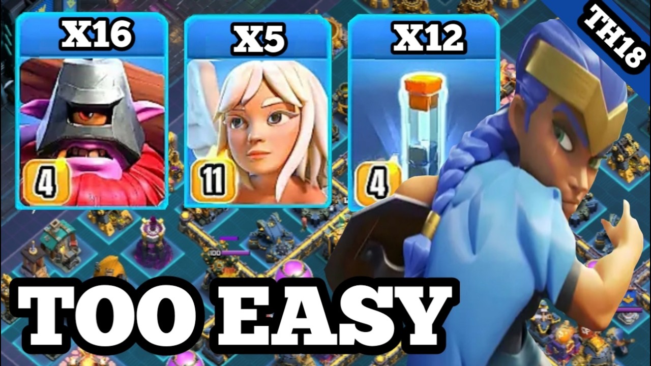 Th18 thrower attack strategy I best th18 attack strategy clash of clans