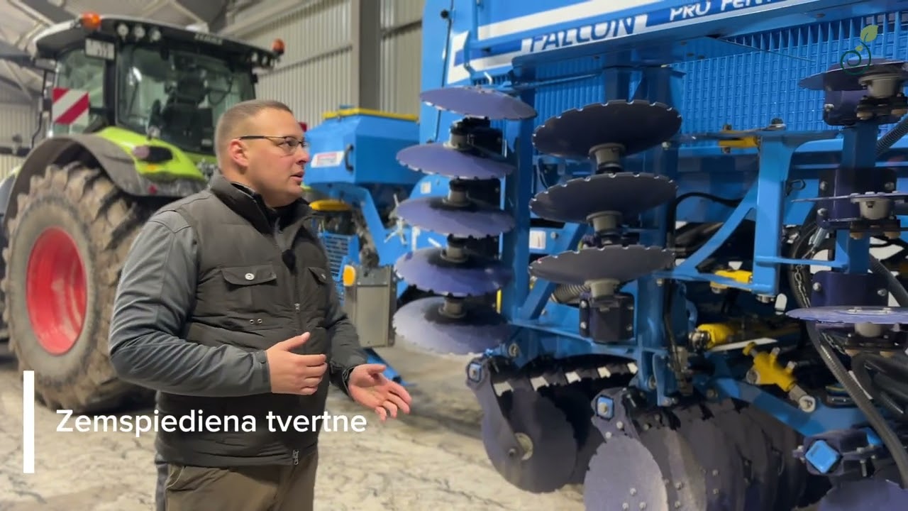 Farmet FALCON PRO Fert+ sējmašīnas apskats