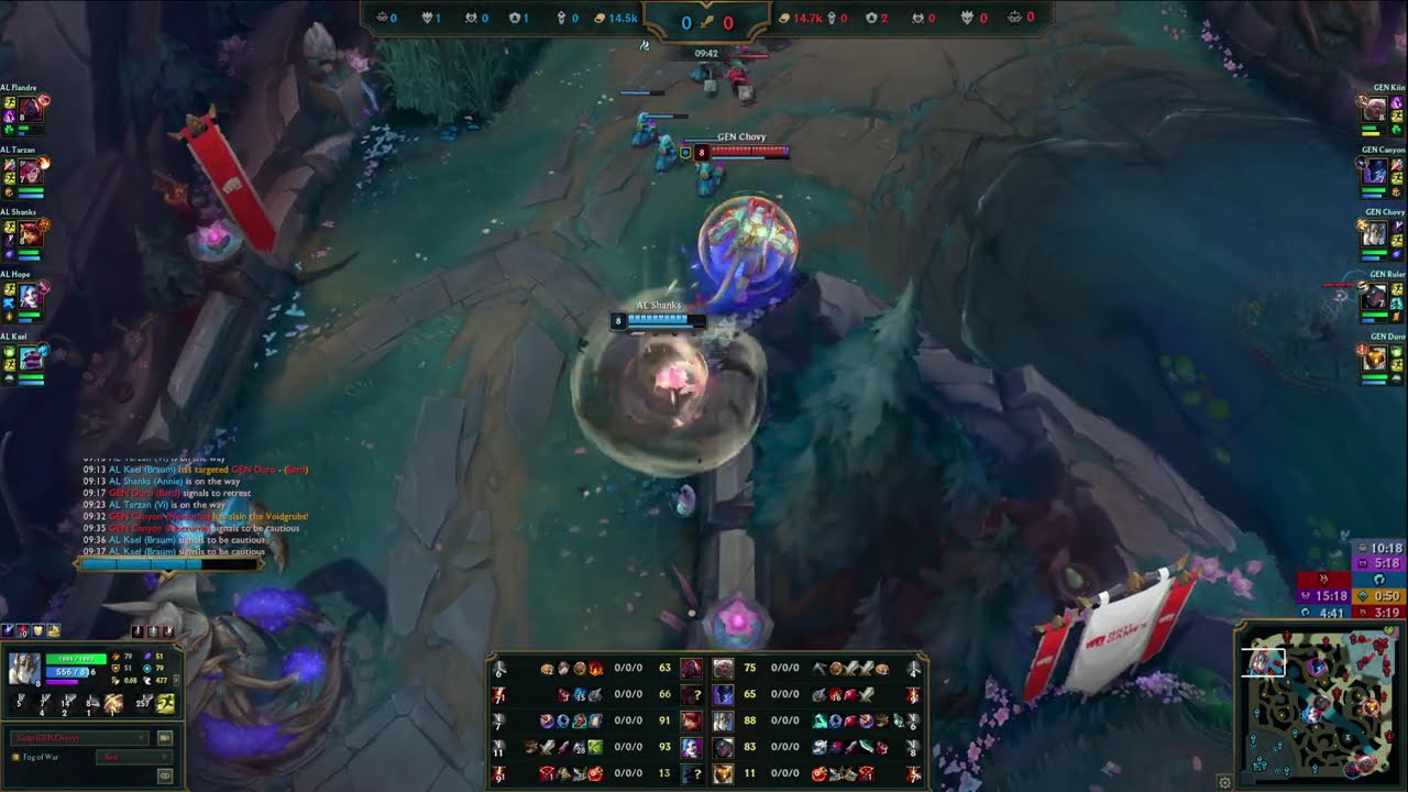 EWC 2025 Grand Final: AL vs GEN Game 2 (GEN Chovy Galio Mid POV)