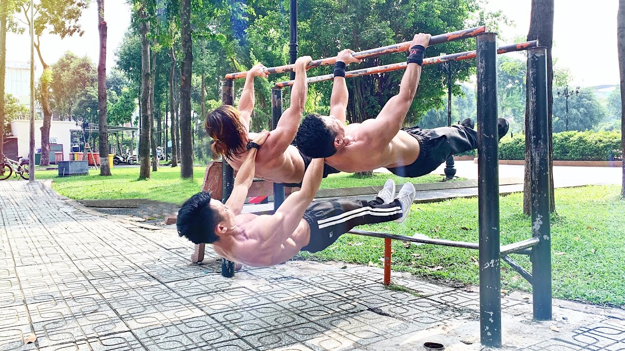 Hướng dẫn Front Lever với phương pháp tập ÍT NGƯỜI BIẾT - Làng Hoa Workout.
