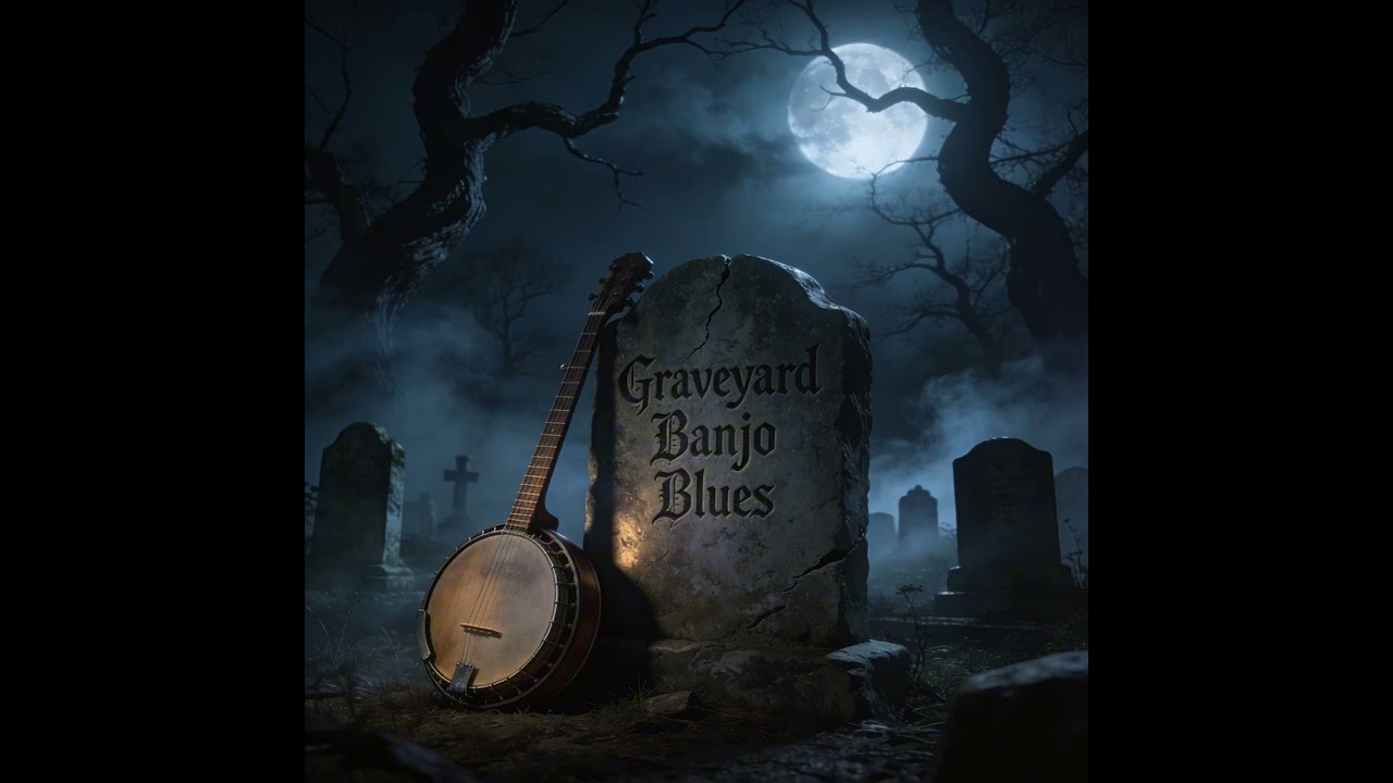Graveyard banjo blues #aimusic #music #song #bluegrass #gothicbluegrass #darkfolk 