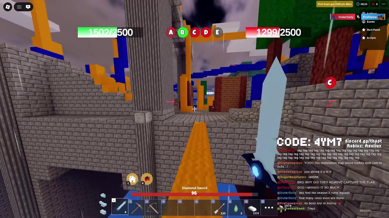 live customs with viewers | Roblox Bedwars