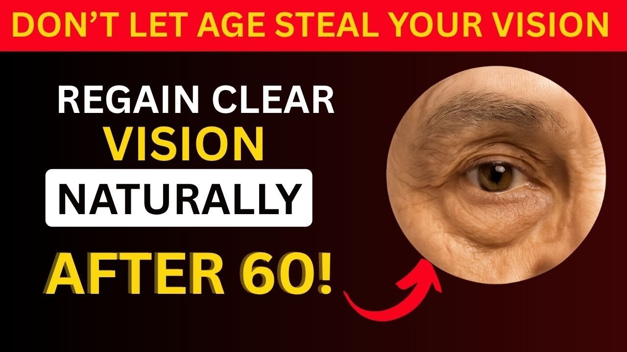 Best Natural Supplements for Eye Health After 60! Protect Your Vision | Healthy Steps