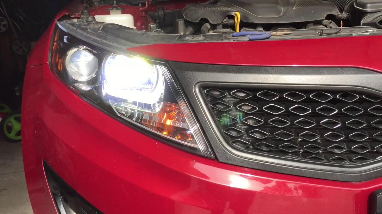 Kia Optima Led DRL And High beam H1 bulb
