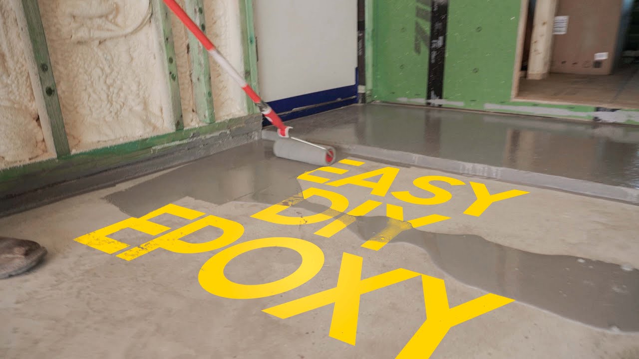 DIY Epoxy floors that look PRO!