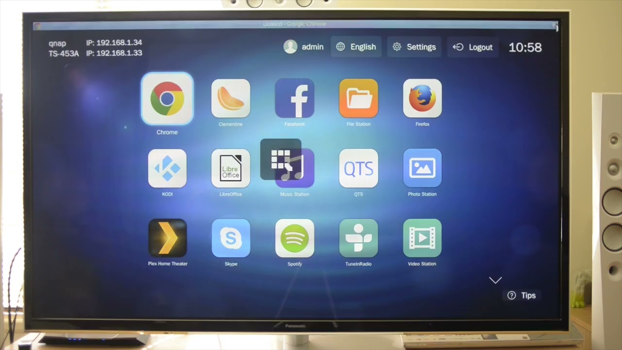 QNAP TS 453A Use your NAS as a Home Theatre PC
