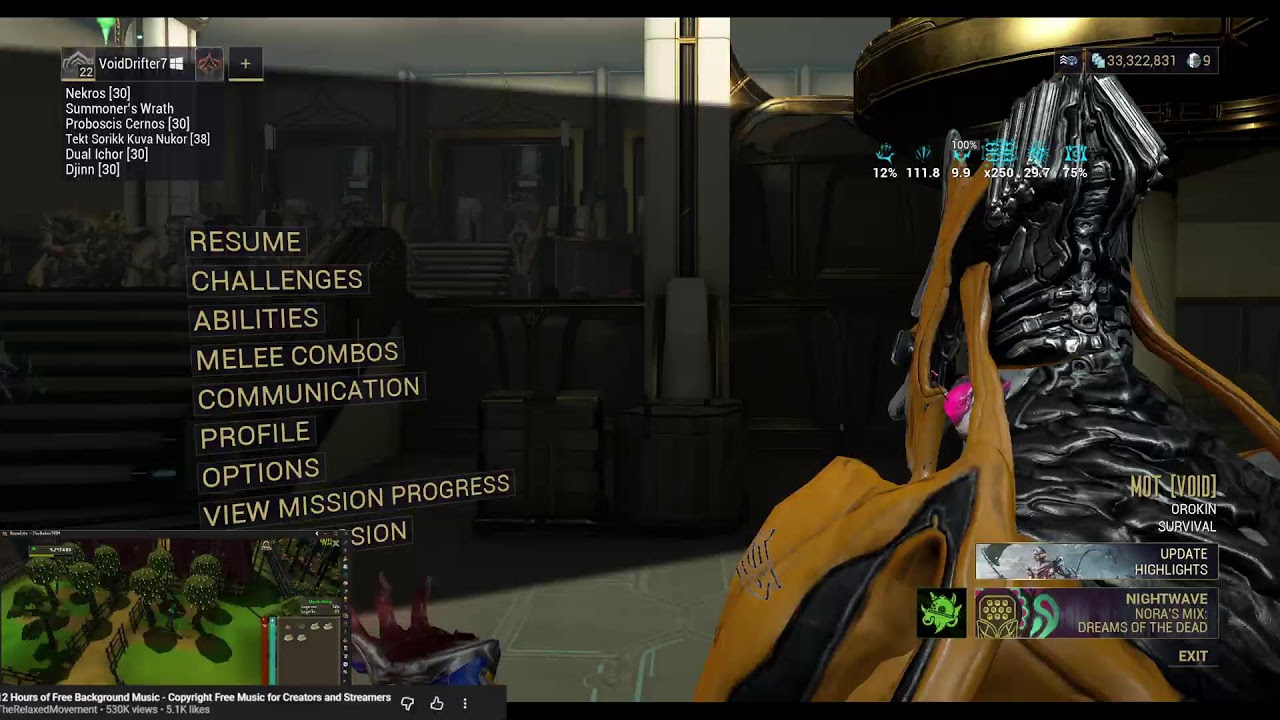 Again? World Record Attempt 200hrs Nekros Solo Steel Path Survival Endurance Level 9999