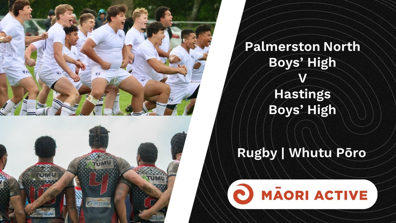 Super 8 Rugby First XV | Palmerston North Boys' High vs Hastings Boys' High