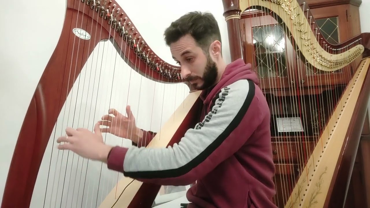 Twa Corbies (Intermediate and Easy Level) Fabio Rizza Harpist