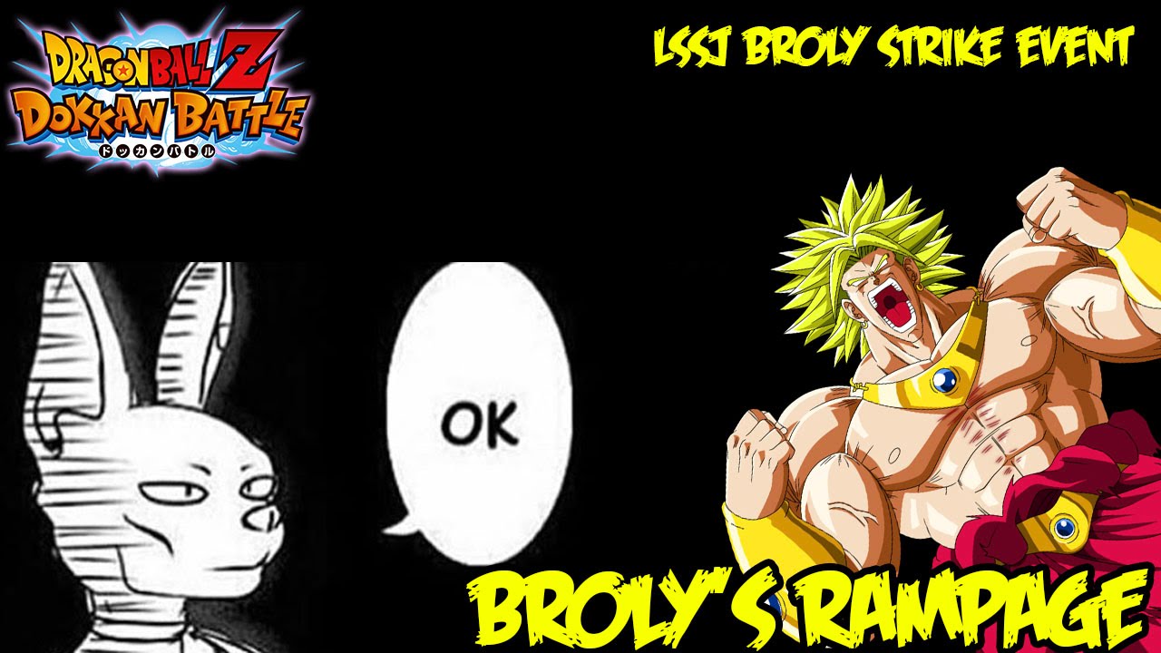 Dragon Ball Z Dokkan Battle: The Legendary Super Saiyan Broly Rampage! WHO CAN STOP THIS FREAK?!