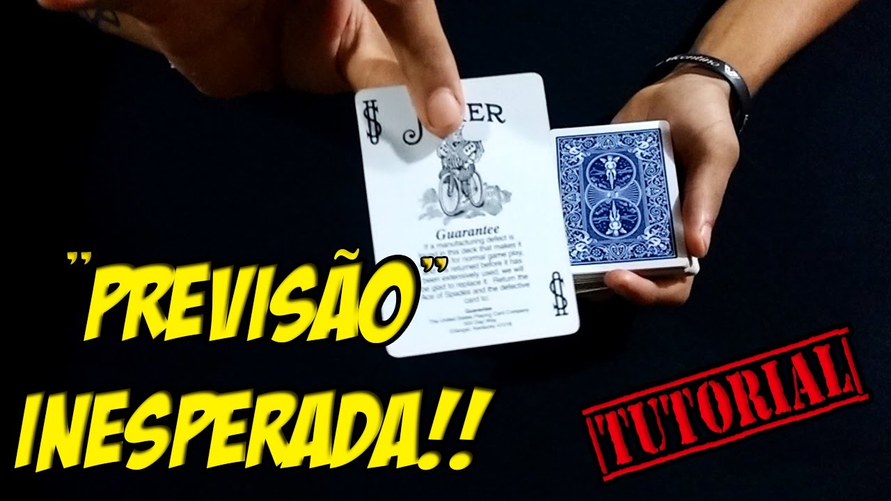COMO FAZER MAIS UMA MÁGICA SIMPLES!! | A CARTA QUE PREVÊ!! (Card Magic)
