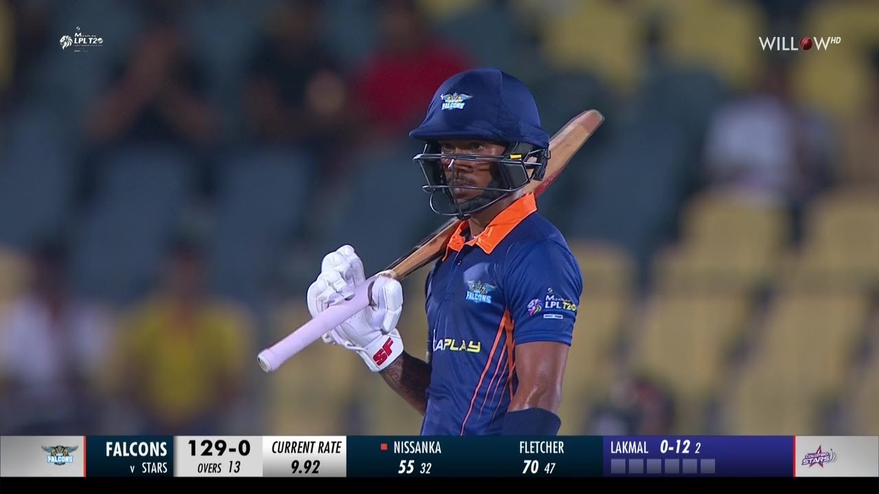 Pathum Nissanka 71 runs vs Colombo Stars|2nd Match - Jaffna Kings vs Galle Gladiators
