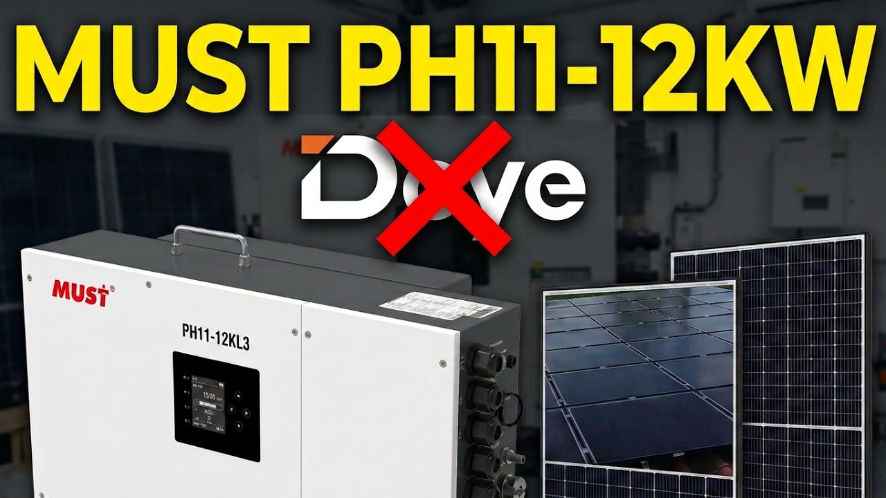 MUST PH11-12KL3 и японские высоковольтные солнечные модули