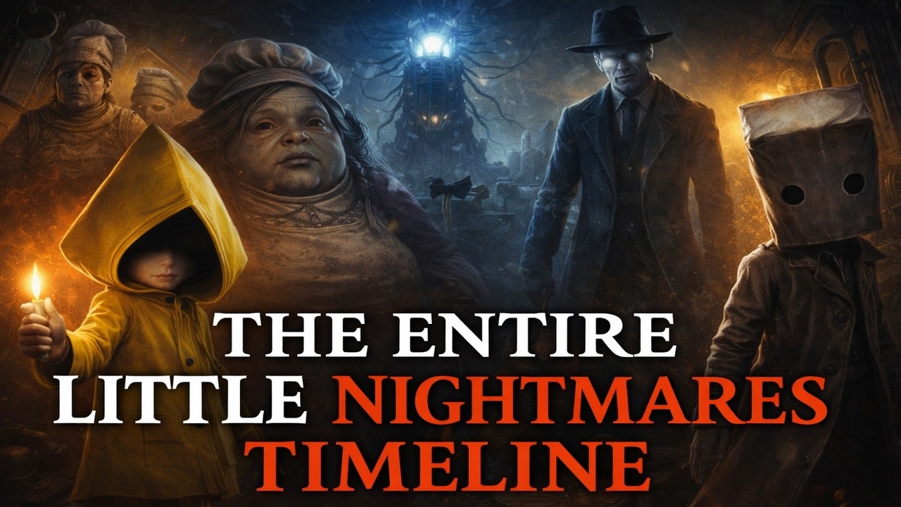 The COMPLETE Little Nightmares Series Story (To Fall Asleep To)