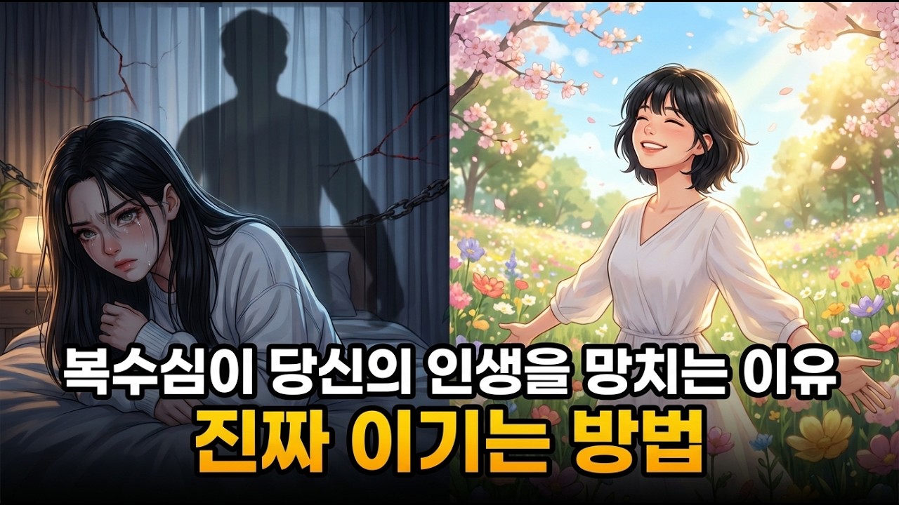 “복수심이 당신의 인생을 망치는 이유”  “진짜 이기는 방법”
