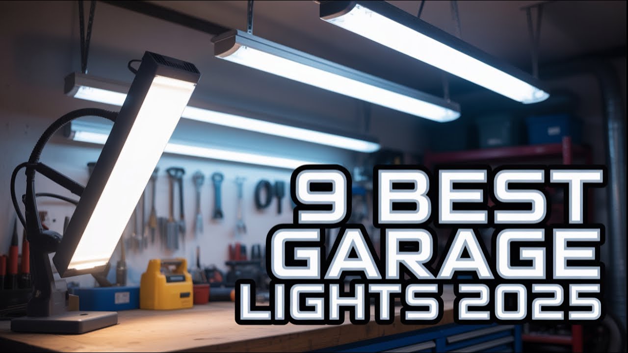 ✅Top 9 Best Garage Lighting Options in 2025