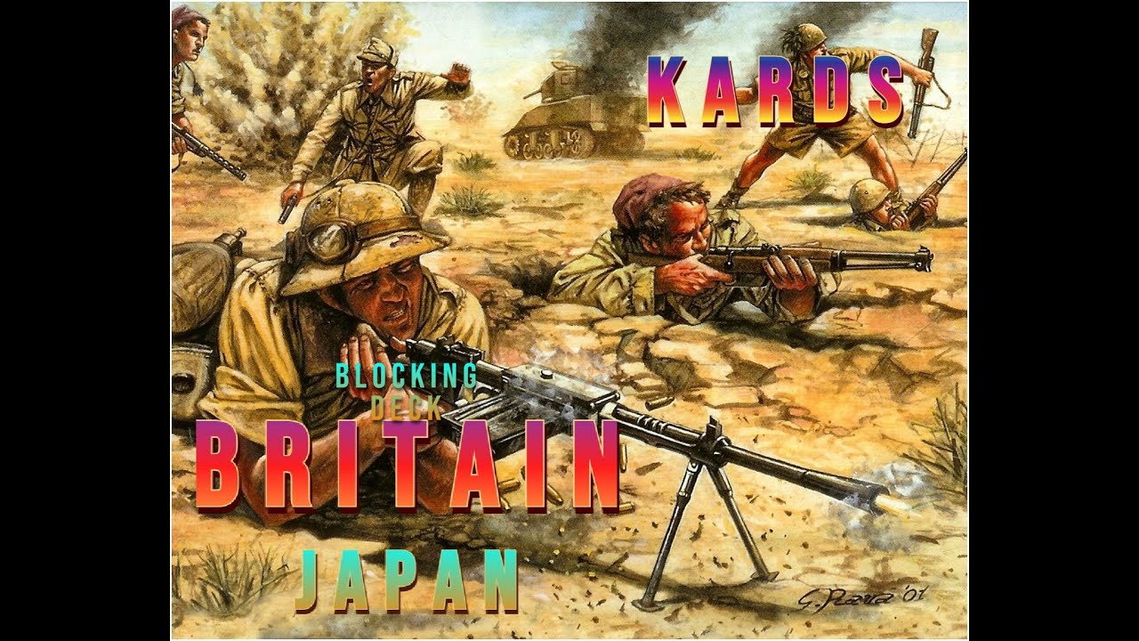 KARDS. Blocking deck GB - JAPAN