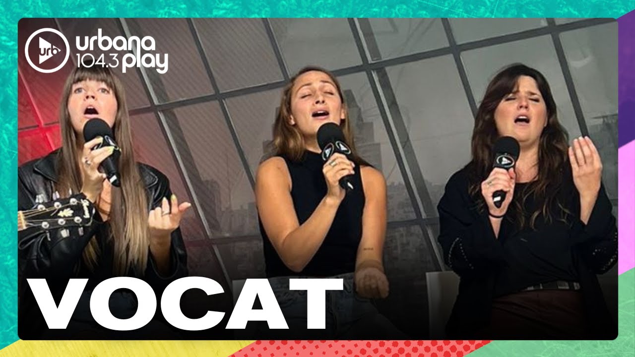 ¡El trío VOCAT la rompió en #VueltaYMedia!