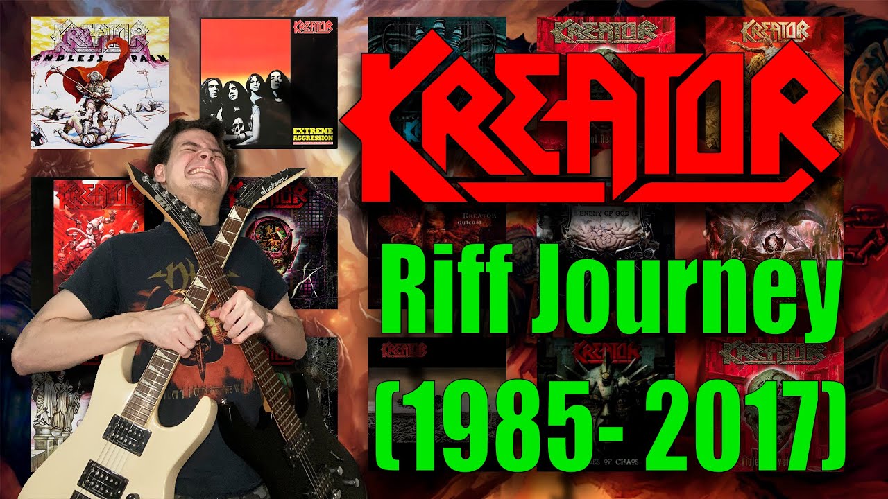 KREATOR Riff Journey (1985 - 2017 Guitar Riff Compilation)