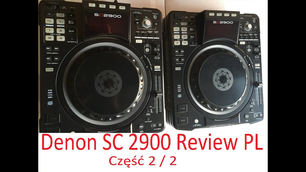 Denon SC2900 review PL part 2