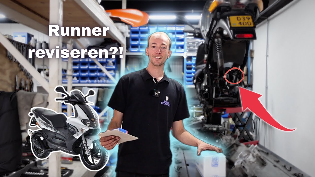 Lukt het om Deze Gilera Runner te Fixen..? **+GESTOLEN SCOOTER TERUG GEVONDEN**