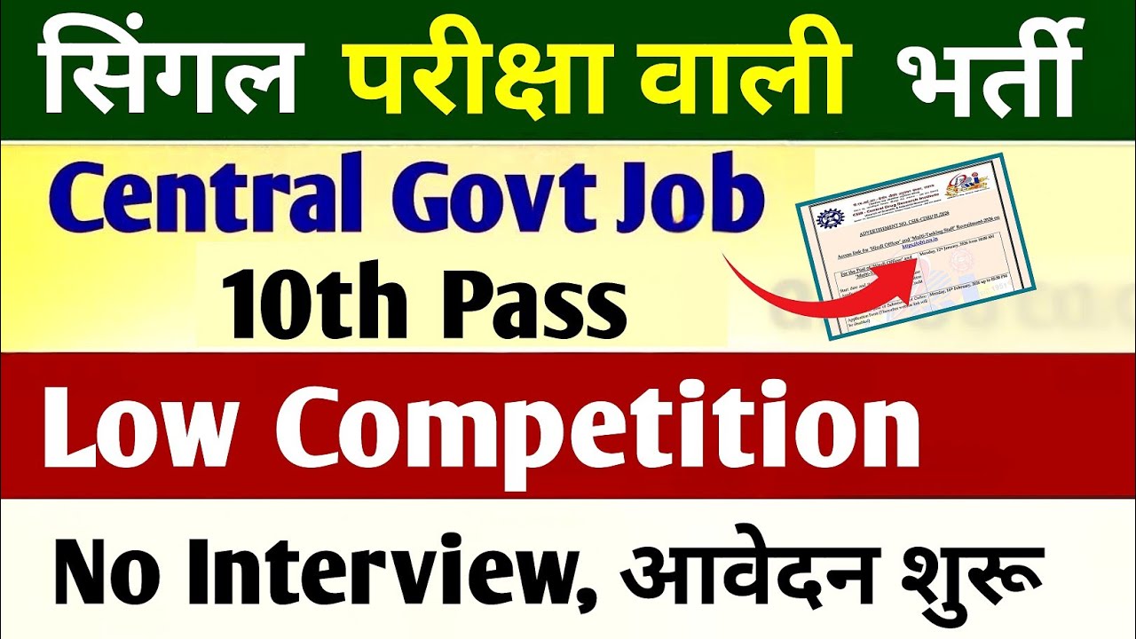 Permanent Group C' Post | 10th/12thPass | महिला और पुरुष | AlL India Vacancy #ilmkimoti 